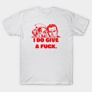 I do give a fuck - Red T-Shirt